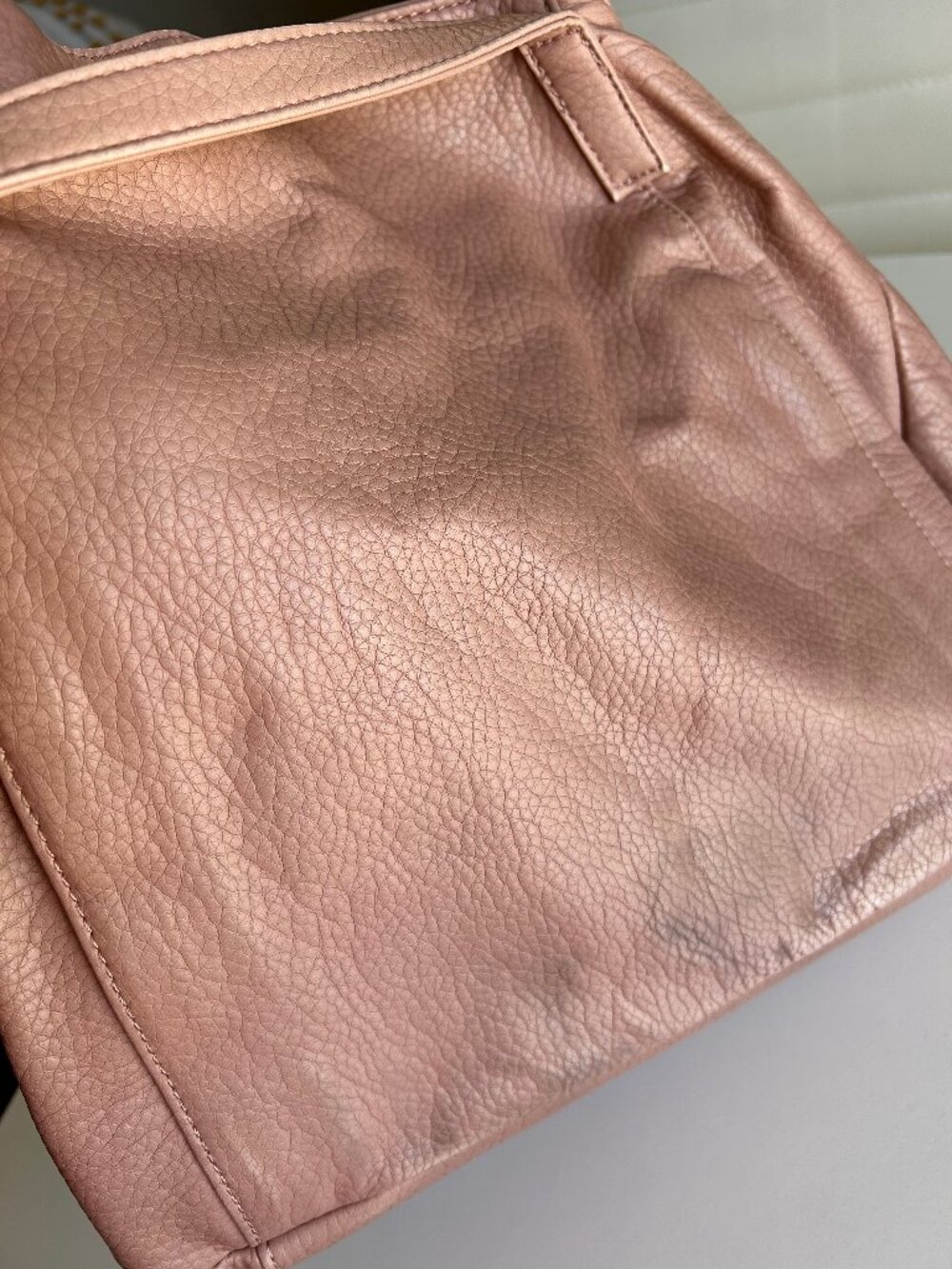 Designer Bag CoLab brand Beautiful blush pink slouchy shoulder softcomfy leather - Picture 11 of 11